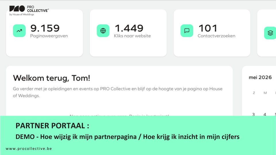 DEMO PRO Collective partnerportaal