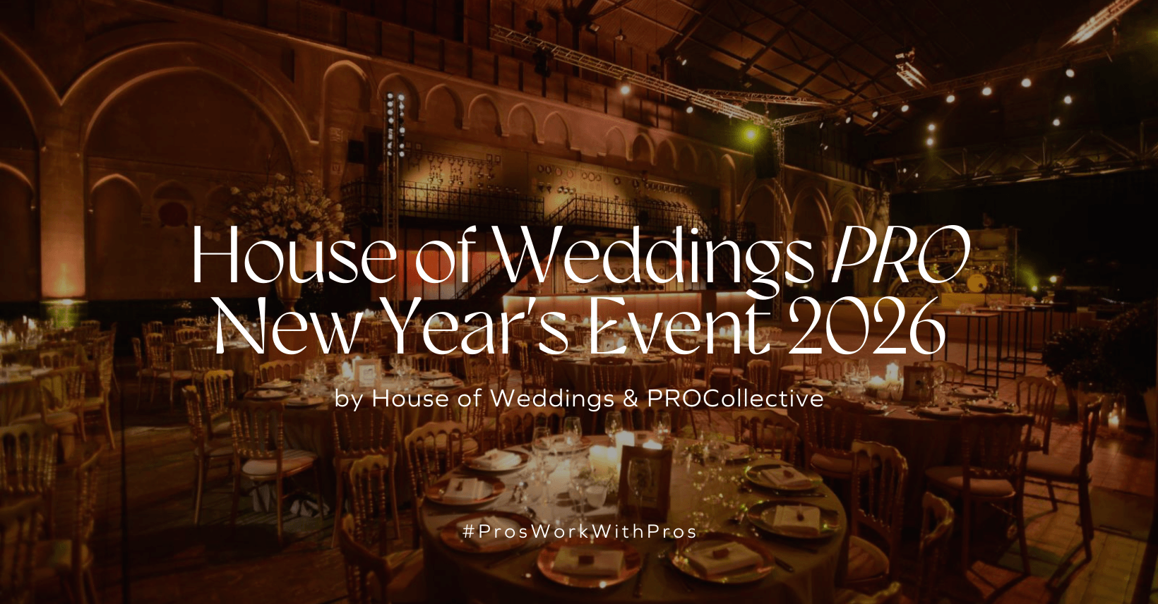 House of Weddings PRO New Year's Event -10 Year Edition